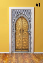 Load image into Gallery viewer, Home Decor DIY Door PVC Waterproof 3D Print Environmental Classical Pattern Protection Sticker Self Adhesive Art Paper Bedroom