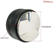 Load image into Gallery viewer, Food Grade 51mm Coffee Tamper Wooden Handle Barista Espresso maker Grinder Handmade High Quality Hot Sale