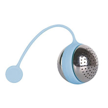 Load image into Gallery viewer, 8 Style Silicone Tea Infuser Reusable Tea Strainer Sweet Leaf with Drop Tray Novelty Tea Ball Herbal Spice Filter Tea Tool
